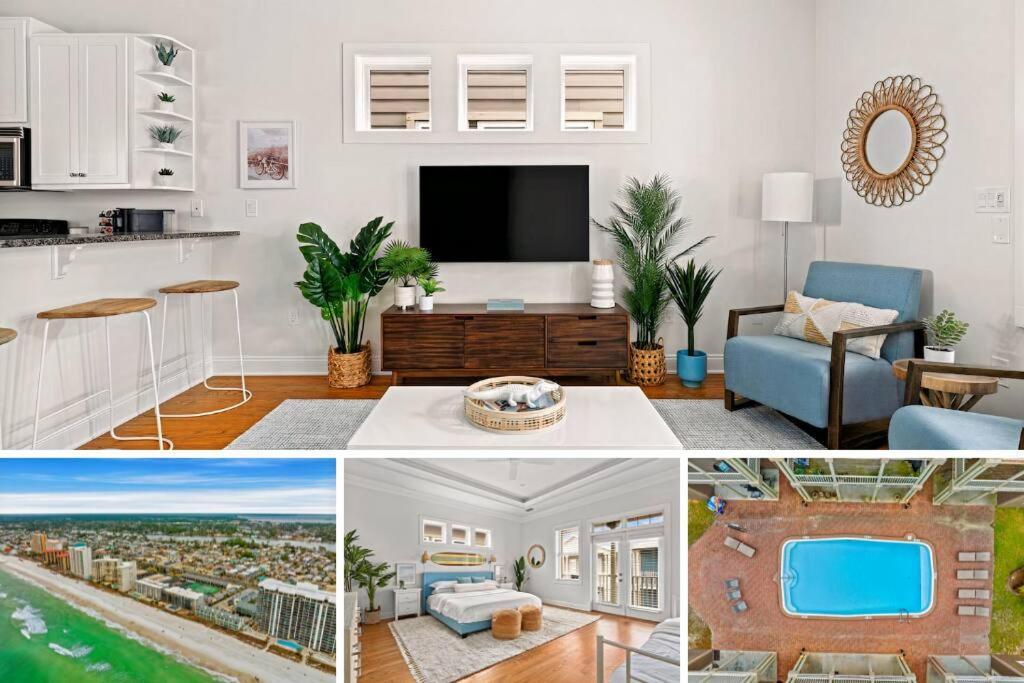 Crescent Moon Palace - A Luxury Home With Pool, Parking, Just Steps To The Beach Panama City Beach Exterior photo